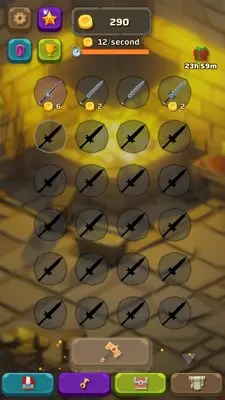 Blacksmith - Merge Idle RPG android App screenshot 1